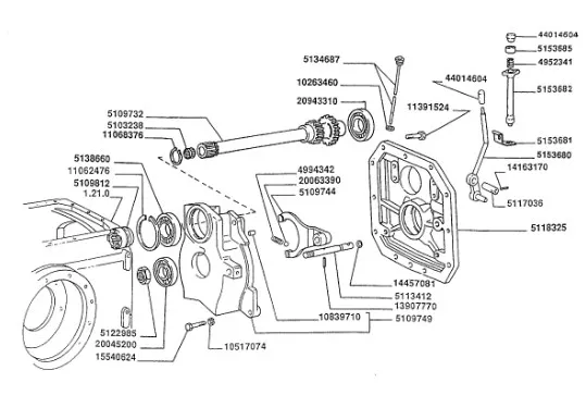 5113412 - палец