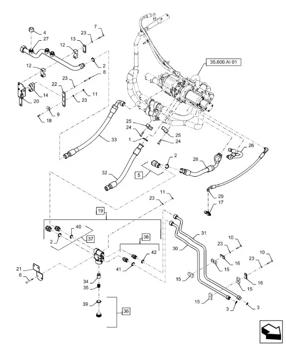 51537181 - Шланг гидравлический